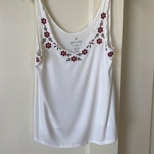 American Eagle floral tank